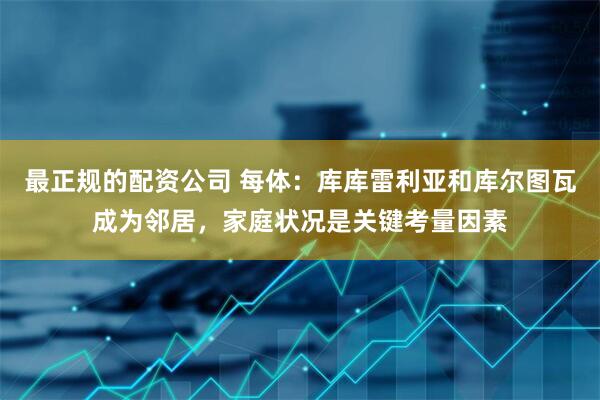 最正规的配资公司 每体:库库雷利亚和库尔图瓦成为邻居,家庭状况是关键考量因素